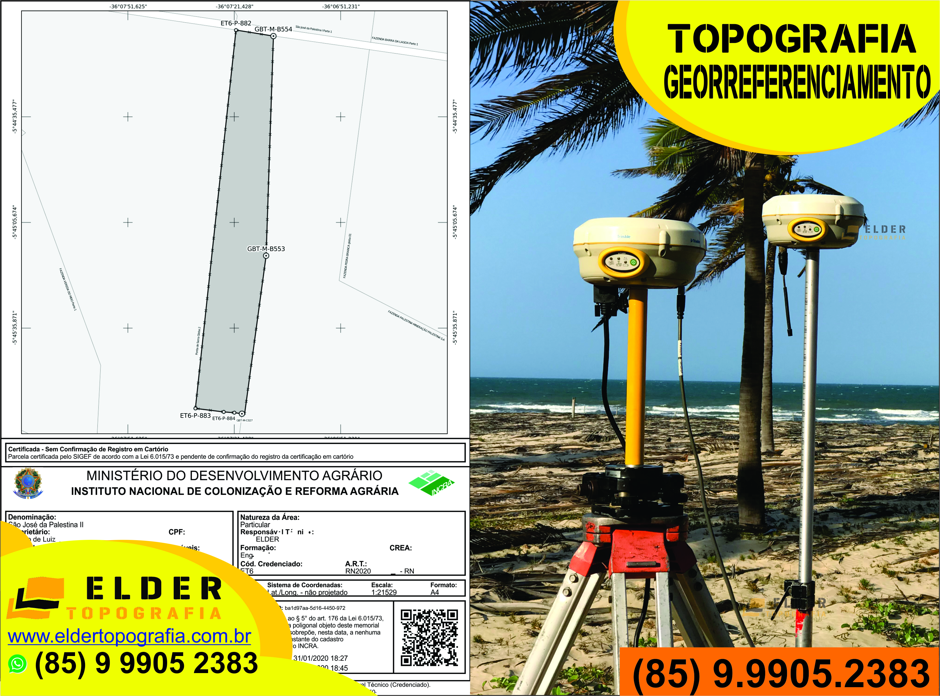 GeoLucas - Georreferenciamento e Topografia