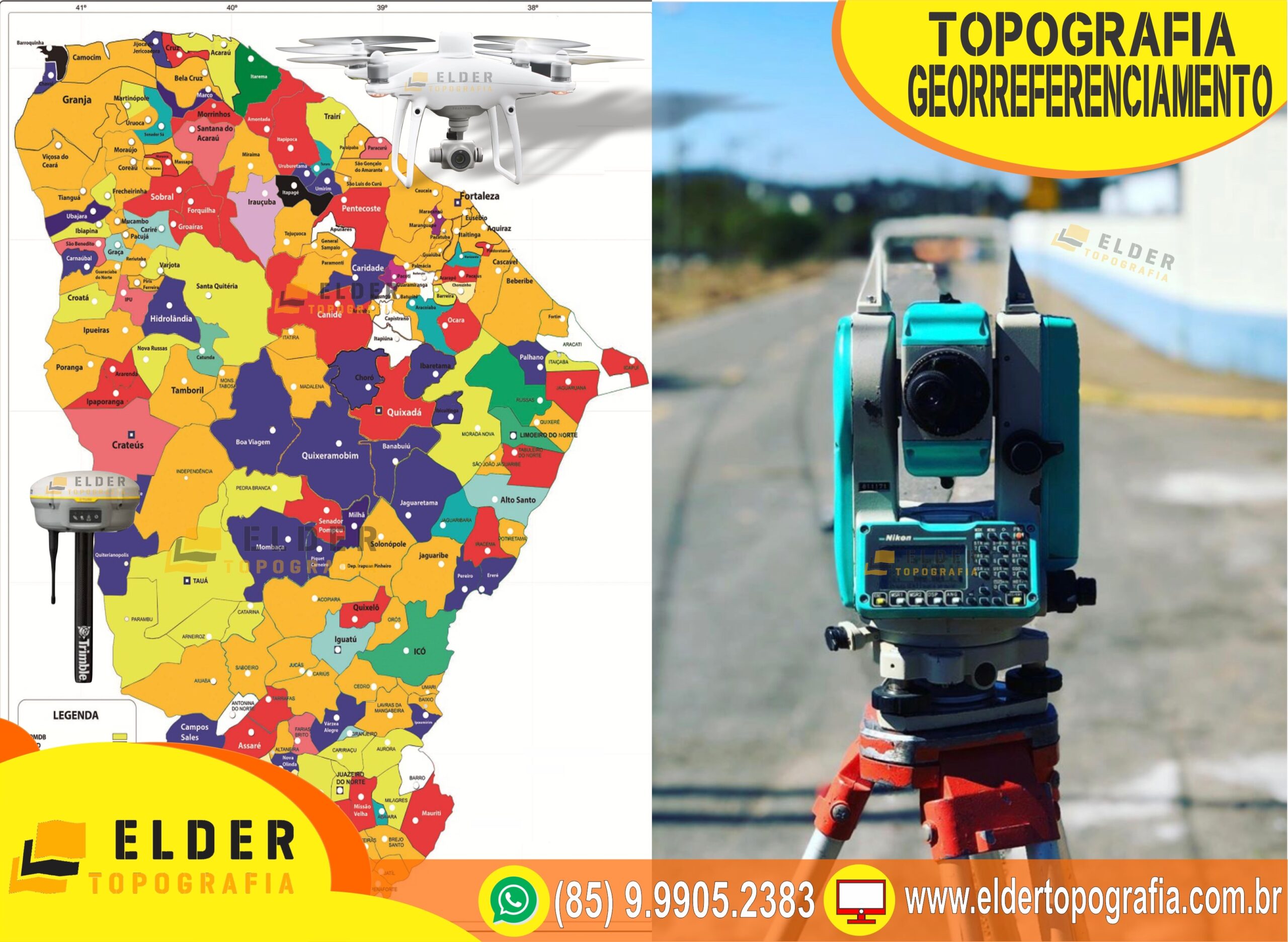 Leia mais sobre o artigo Empresa de Topografia em Fortaleza Ceará Topógrafo em Fortaleza Ceará (85) 9.9905.2383